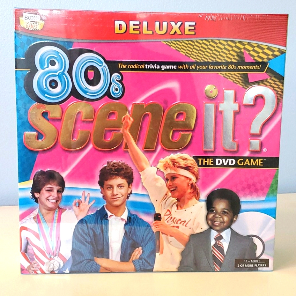 Deluxe 80s Scene it? The DVD game
